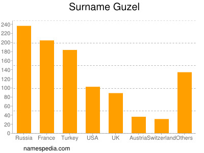 Familiennamen Guzel