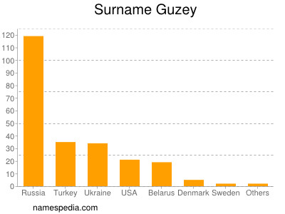 Familiennamen Guzey