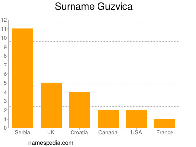Familiennamen Guzvica