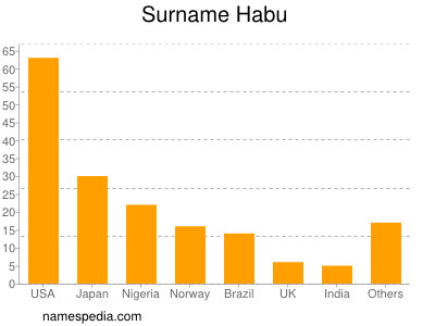 Familiennamen Habu