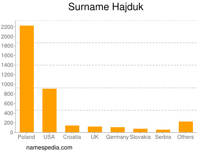 Familiennamen Hajduk