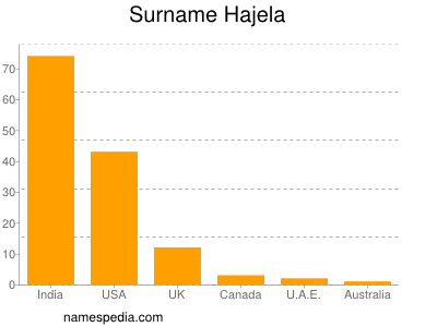 Familiennamen Hajela