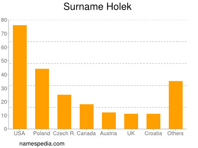 Familiennamen Holek