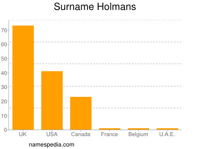 Familiennamen Holmans