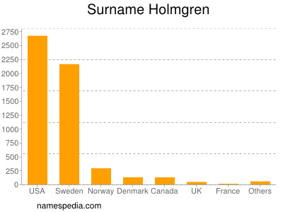 Familiennamen Holmgren