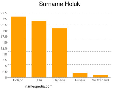 Familiennamen Holuk