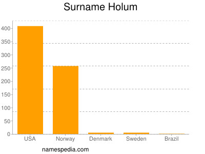 Familiennamen Holum