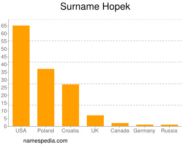 Familiennamen Hopek