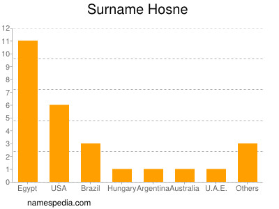 Familiennamen Hosne