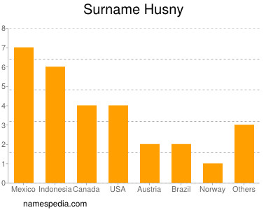 Familiennamen Husny