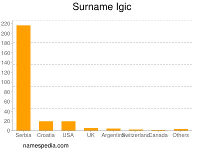 Familiennamen Igic