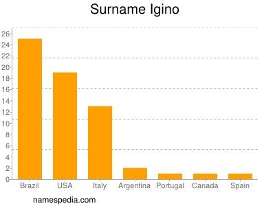 Familiennamen Igino