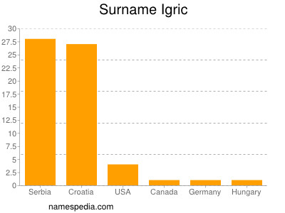 Familiennamen Igric