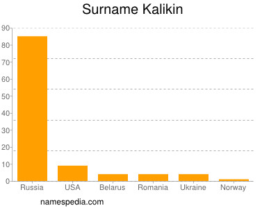 Familiennamen Kalikin