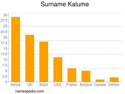 Familiennamen Kalume