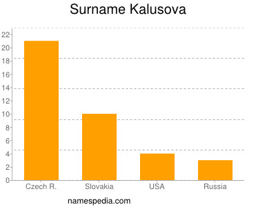 Surname Kalusova