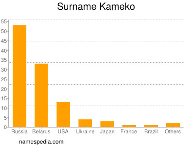 Familiennamen Kameko
