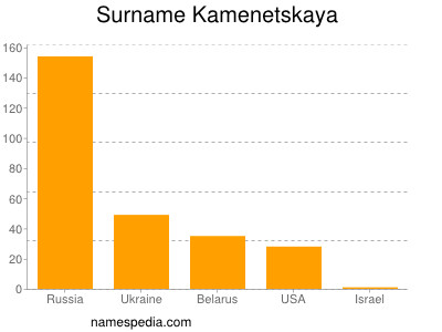 Familiennamen Kamenetskaya