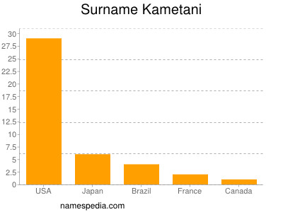 Familiennamen Kametani