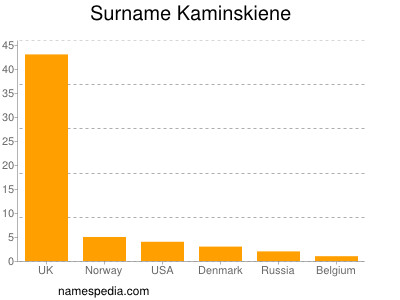 Familiennamen Kaminskiene