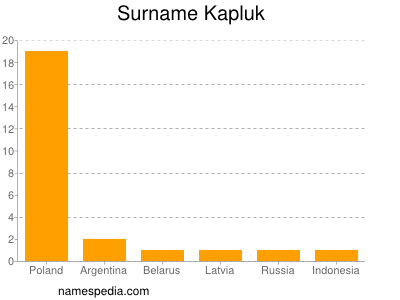 Familiennamen Kapluk