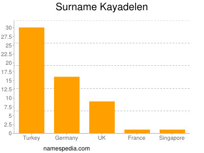 Familiennamen Kayadelen