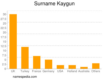 Familiennamen Kaygun