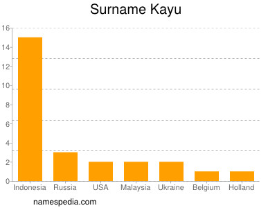 Familiennamen Kayu