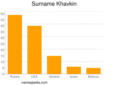 Familiennamen Khavkin