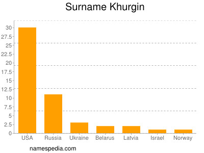 Familiennamen Khurgin