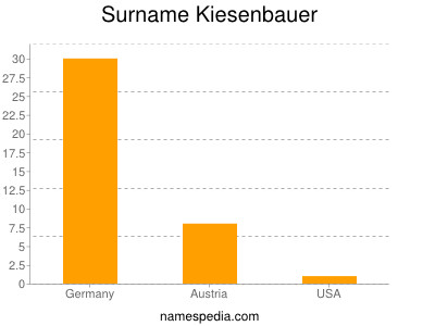 Surname Kiesenbauer