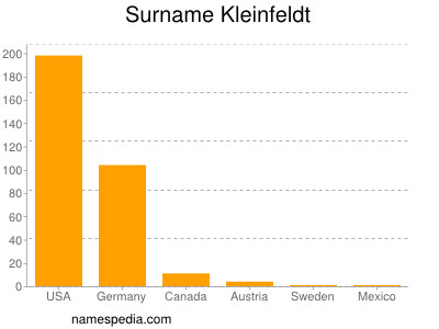 Surname Kleinfeldt