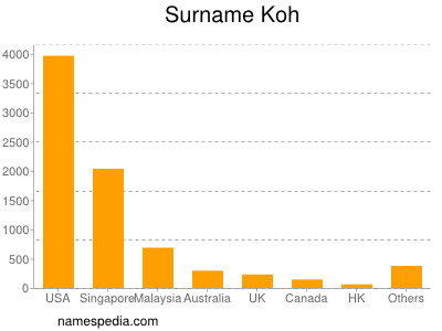 Familiennamen Koh