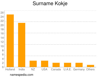 Familiennamen Kokje