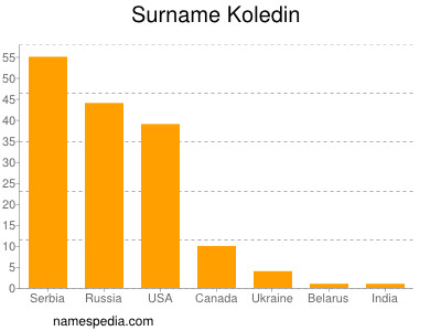 Familiennamen Koledin