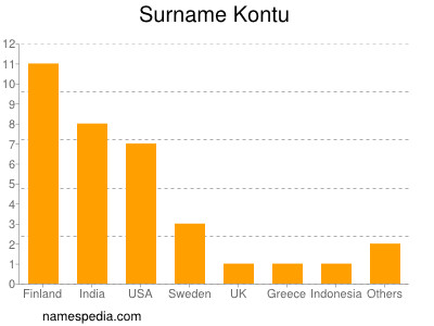 Familiennamen Kontu