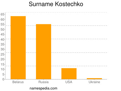 Familiennamen Kostechko