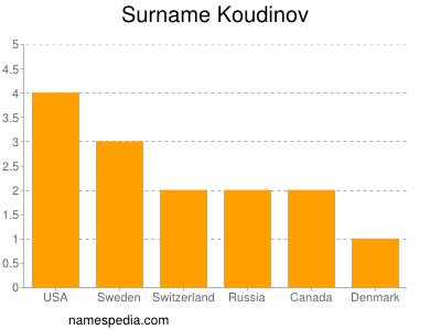 Familiennamen Koudinov