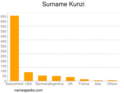 Familiennamen Kunzi