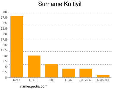 Familiennamen Kuttiyil