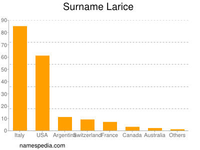 Familiennamen Larice