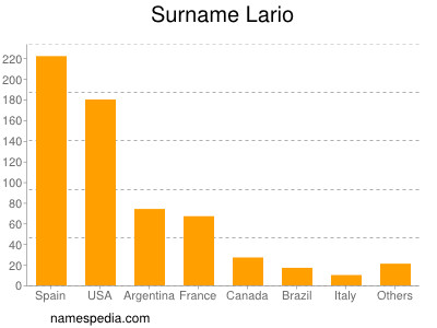 Surname Lario