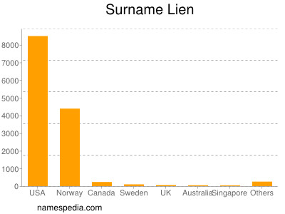 Familiennamen Lien