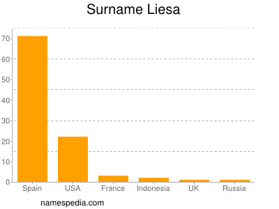 Familiennamen Liesa
