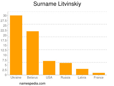 Familiennamen Litvinskiy