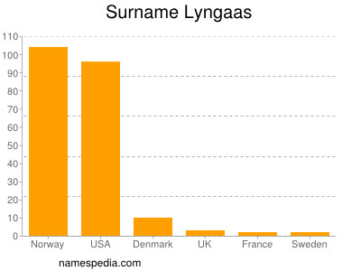 Familiennamen Lyngaas