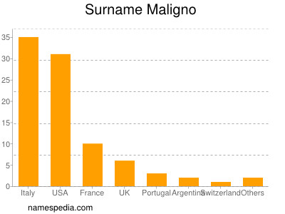 Familiennamen Maligno