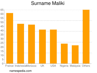 Familiennamen Maliki