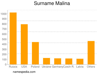 Familiennamen Malina