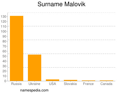 Familiennamen Malovik